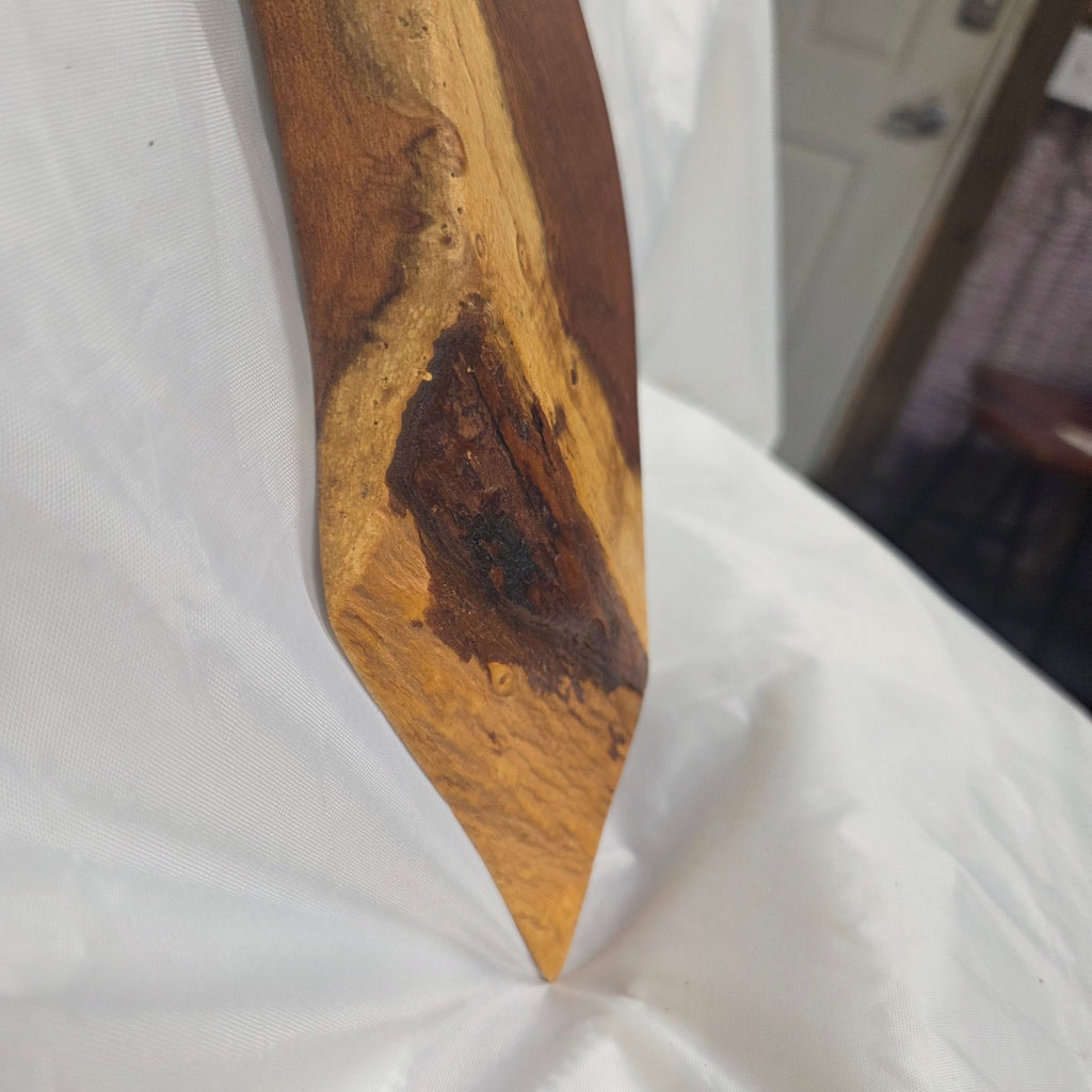 Mesquite Cross with natural colors, hanging cross wall art